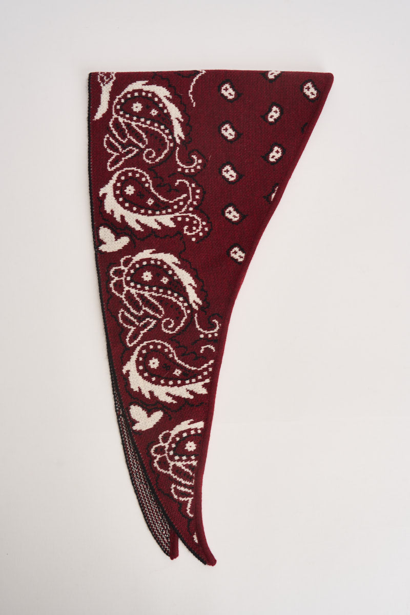 Foulard donna in maglia bordeaux 2AC2165 AMARENA VICOLO 