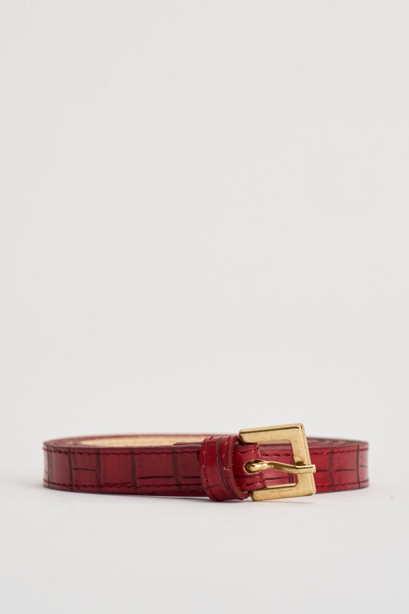 Cintura donna animalier bordeaux AAC0017 ROSSO VICOLO 
