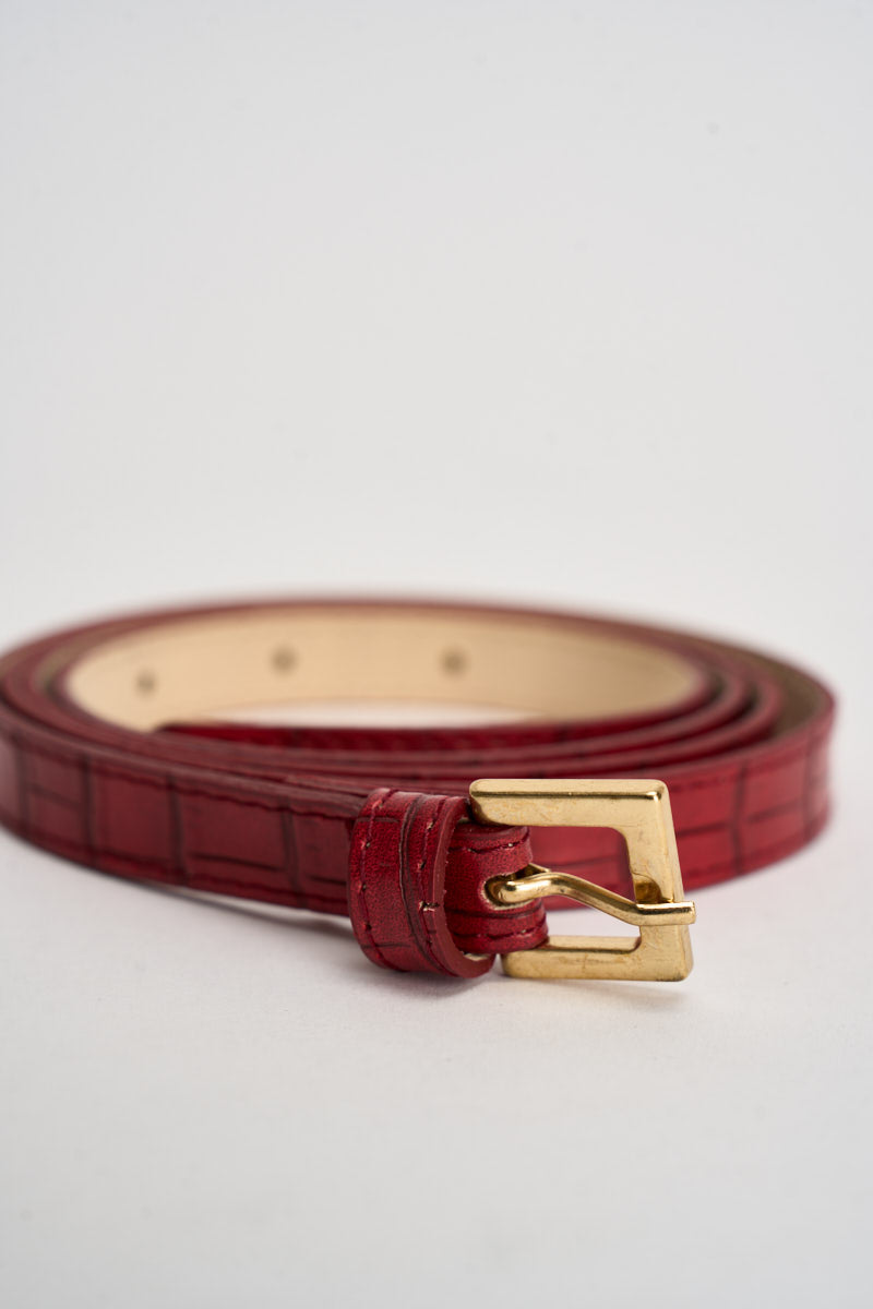 Cintura donna animalier bordeaux AAC0017 ROSSO VICOLO 