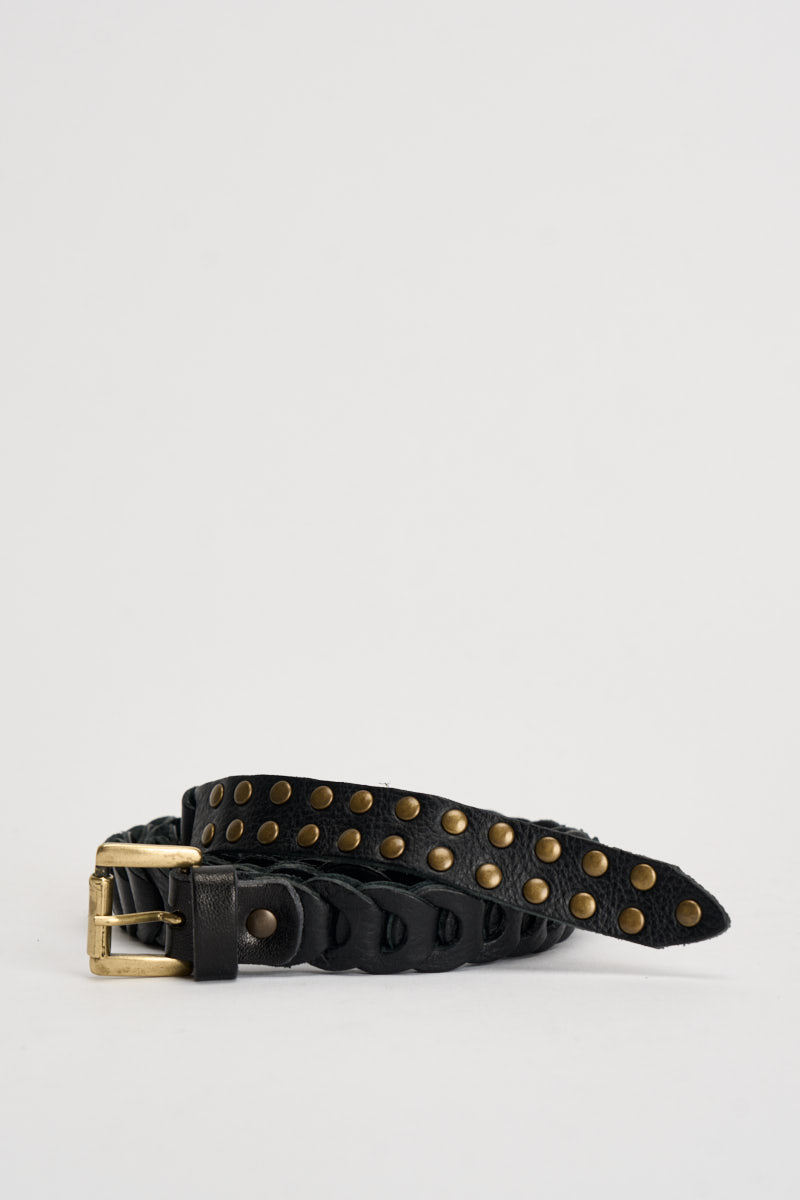 Cintura donna in ecopelle nera AAC0058 NERO VICOLO 