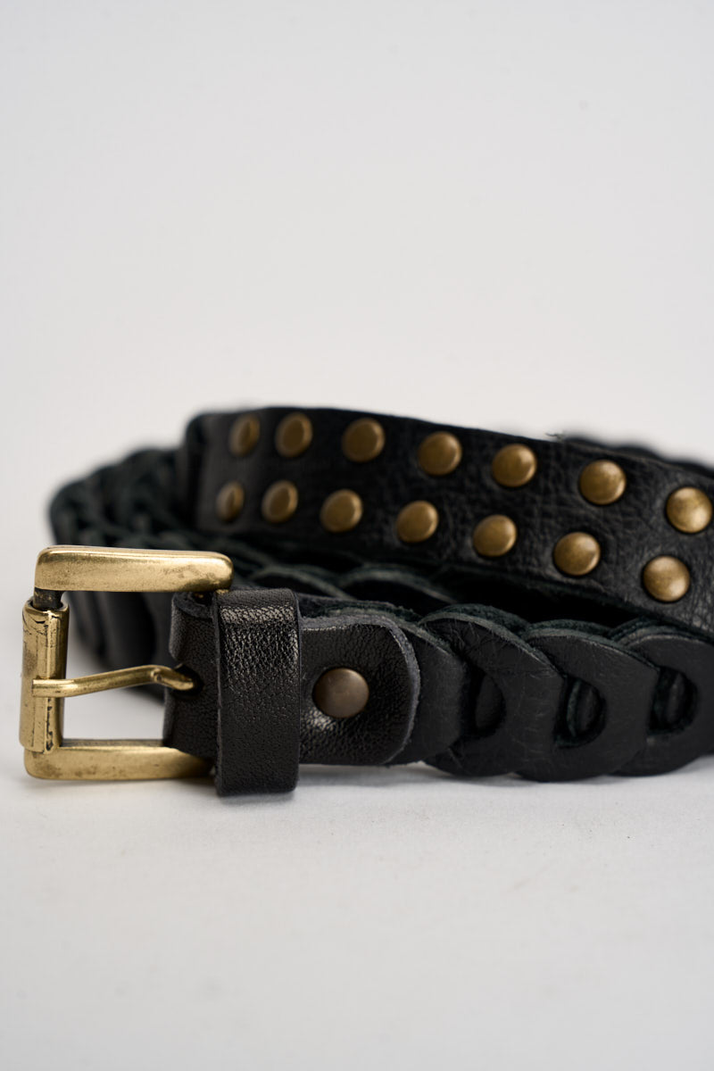 Cintura donna in ecopelle nera AAC0058 NERO VICOLO 