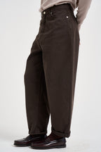 Jeans donna Laila relaxed fit in denim marroni DAC5032 MORO VICOLO 