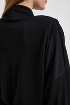 Abito donna corto con fusciacca nero TAC1209 NERO VICOLO 
