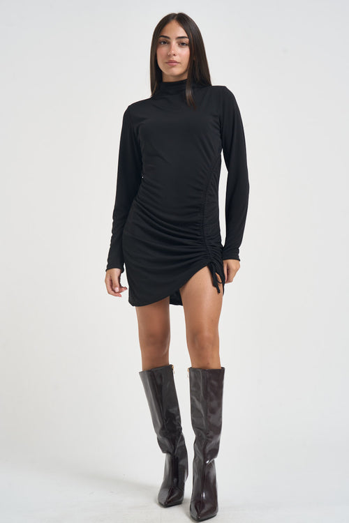 Abito donna corto nero TAC1263 NERO VICOLO 