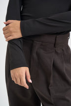 Body donna nero con fiocco sul retro UAC0124 NERO VICOLO 