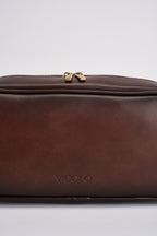 Borsa donna rettangolare a spalla marrone XAC0004 MOKA VICOLO 