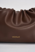 Borsa donna a mano marrone XAC0008 MOKA VICOLO 