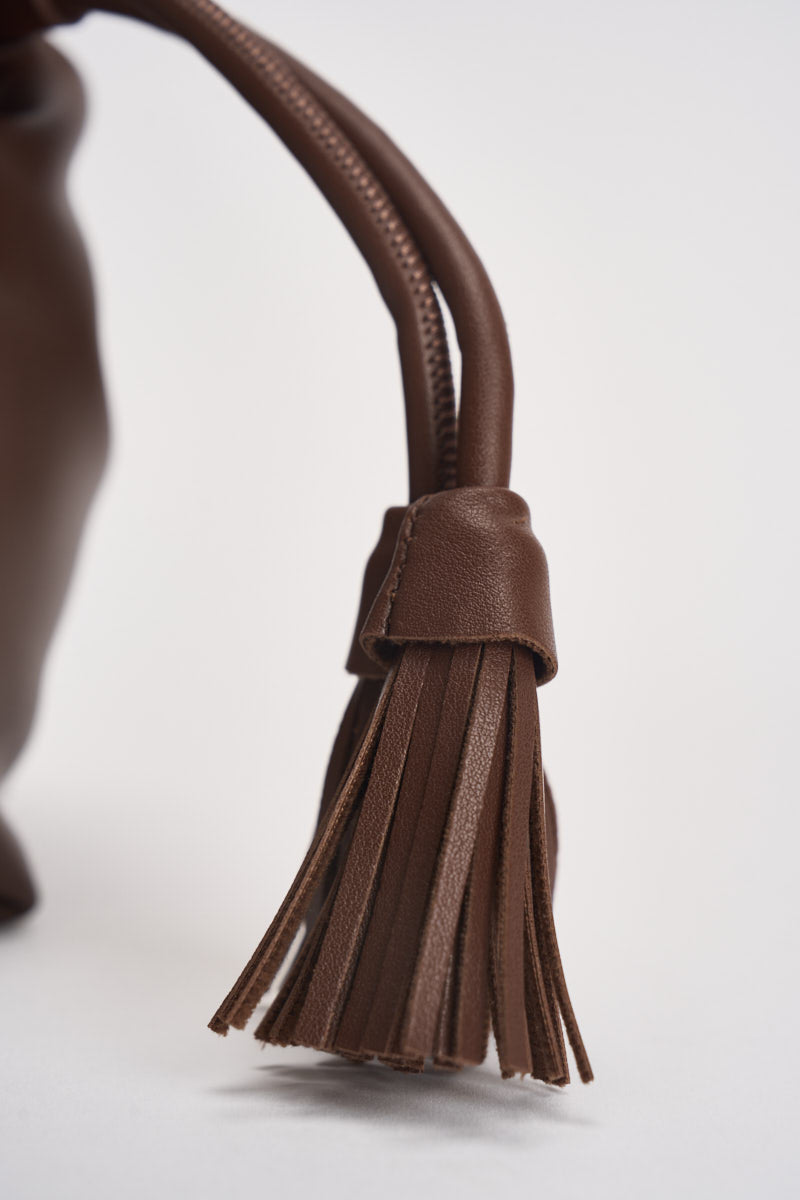 Borsa donna a mano marrone XAC0008 MOKA VICOLO 
