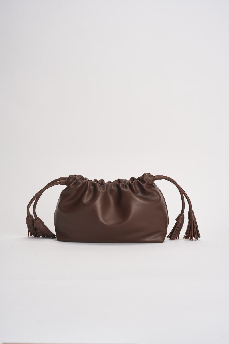 Borsa donna a mano marrone XAC0008 MOKA VICOLO 