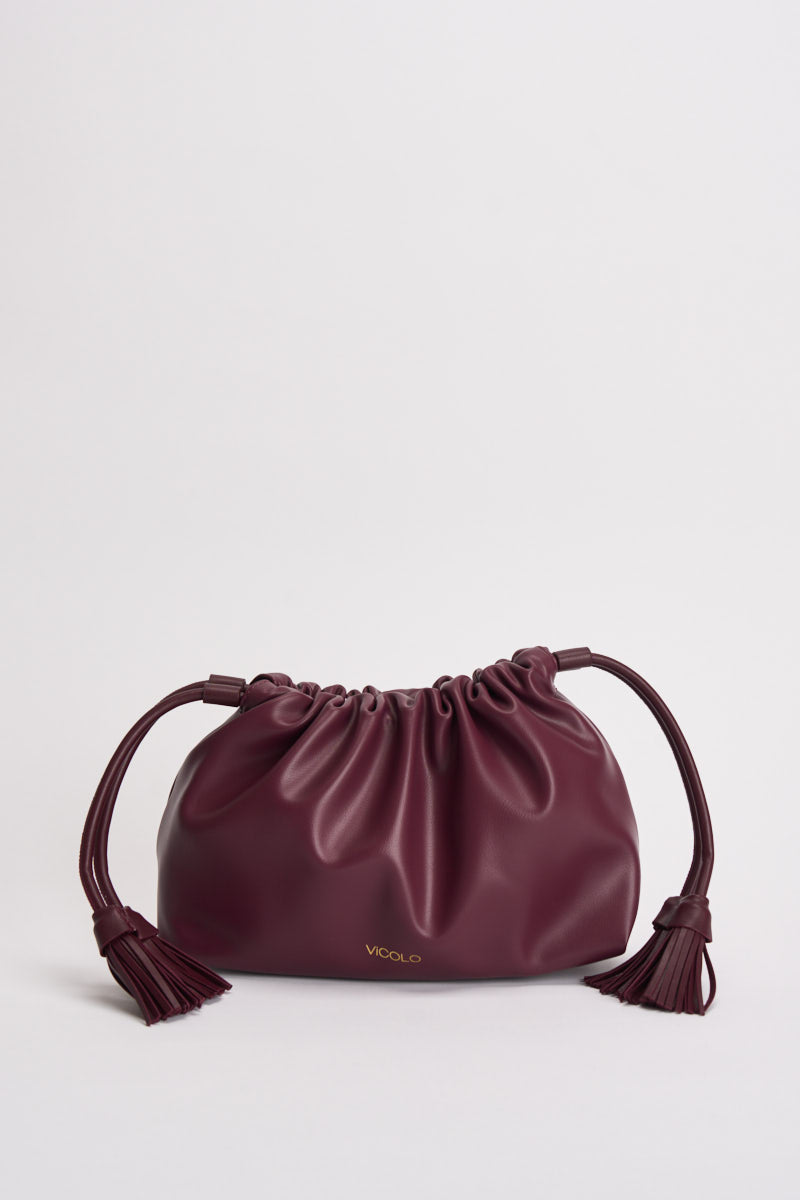 Borsa donna a mano vinaccia XAC0008 VINO VICOLO 