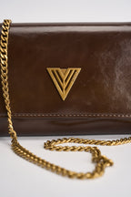 Borsa donna Shibuya a tracolla marrone XAC0013 MOKA VICOLO 