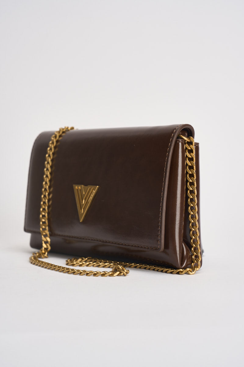 Borsa donna Shibuya a tracolla marrone XAC0013 MOKA VICOLO 