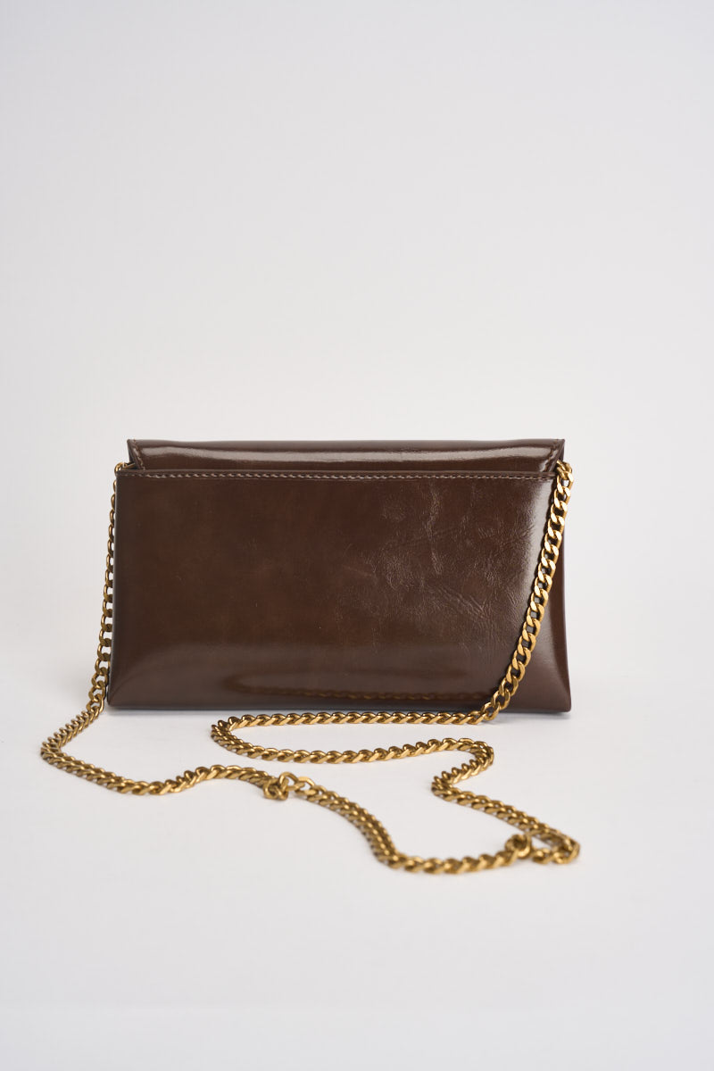 Borsa donna Shibuya a tracolla marrone XAC0013 MOKA VICOLO 