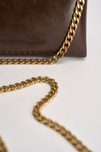 Borsa donna Shibuya a tracolla marrone XAC0013 MOKA VICOLO 