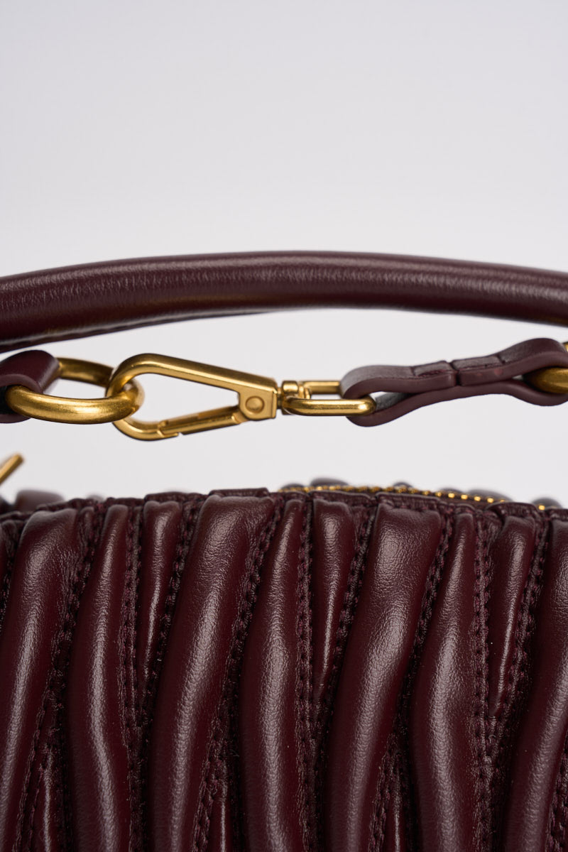 Borsa donna Hook a spalla melanzana XAC0050 MELANZANA VICOLO 