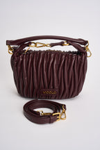Borsa donna Hook a spalla melanzana XAC0050 MELANZANA VICOLO 