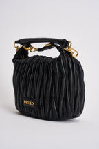 Borsa donna Hook a spalla nera XAC0050 NERO VICOLO 