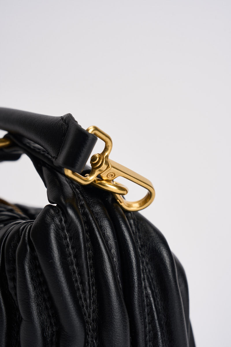 Borsa donna Hook a spalla nera XAC0050 NERO VICOLO 
