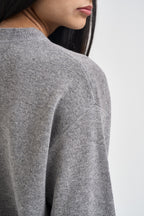 Maglia donna girocollo grigio WL1731 GRIGIO VITTO 