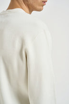 Maglia uomo girocollo panna 6013226 628 VITTORIO FERRIERI 