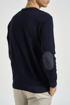 Maglia uomo girocollo blu navy 6103226 205 VITTORIO FERRIERI 
