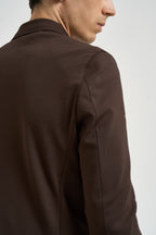 Giacca uomo doppiopetto marrone MILANO GKS117MORO VITTORIO FERRIERI 