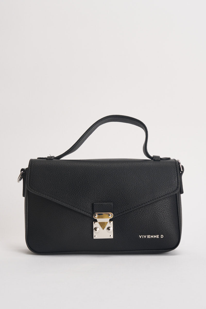 Borsa donna a cartellina nera VES002 NERO VIVIENNE D 