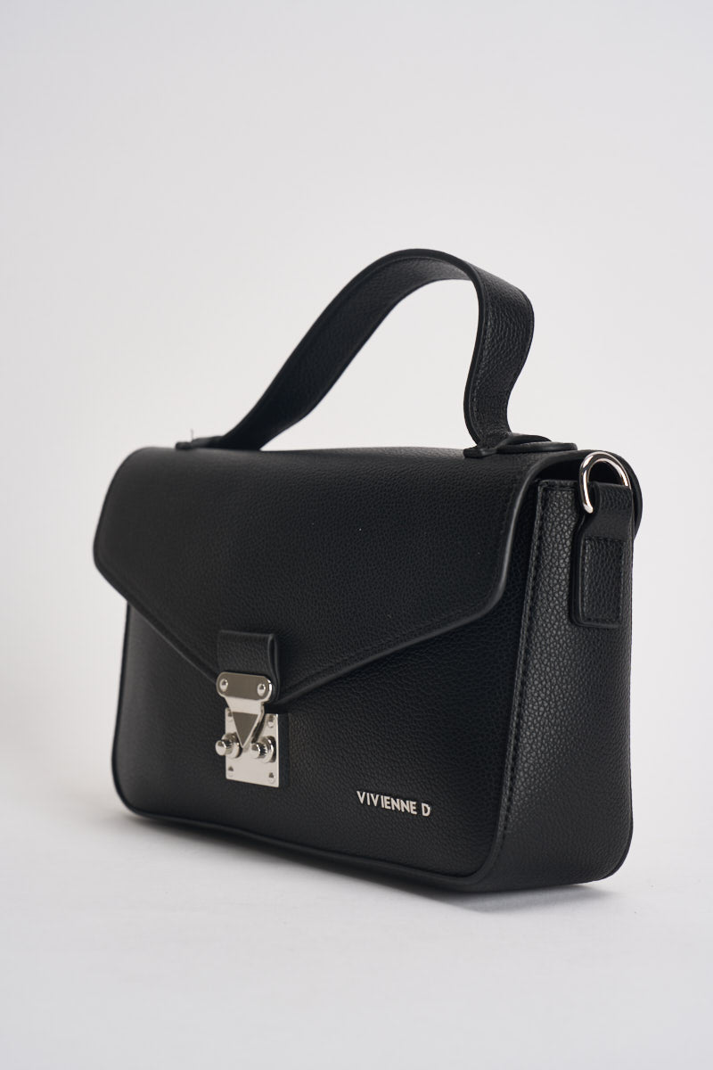Borsa donna a cartellina nera VES002 NERO VIVIENNE D 