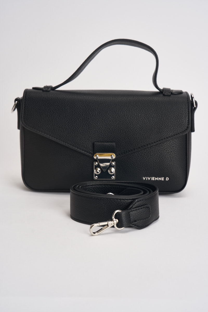 Borsa donna a cartellina nera VES002 NERO VIVIENNE D 