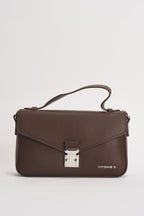 Borsa donna a cartellina marrone VES002 T.MORO VIVIENNE D 