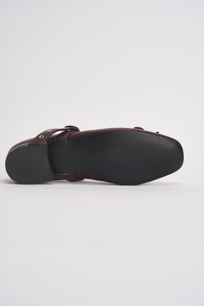 Ballerine donna in ecopelle bordeaux VST027 BORDEAUX VIVIENNE D 