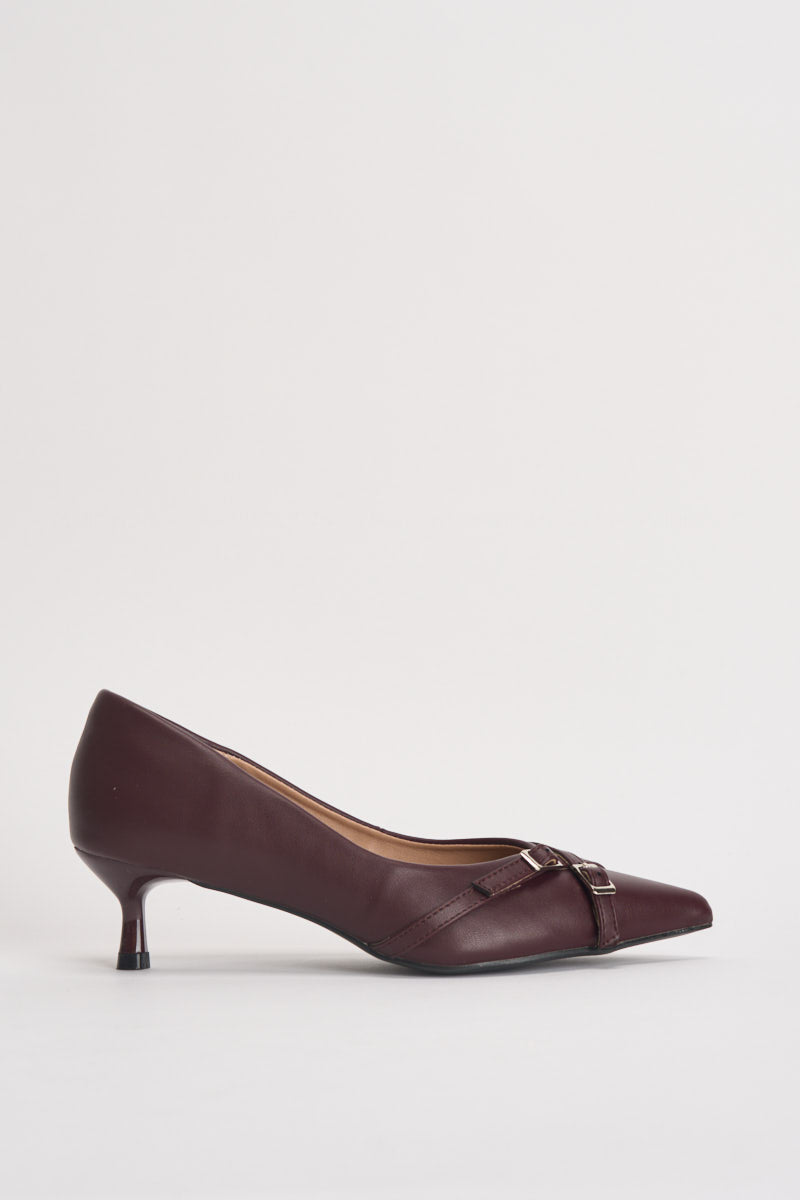 Décolleté donna con cinturini bordeaux VST028 BORDEAUX VIVIENNE D 