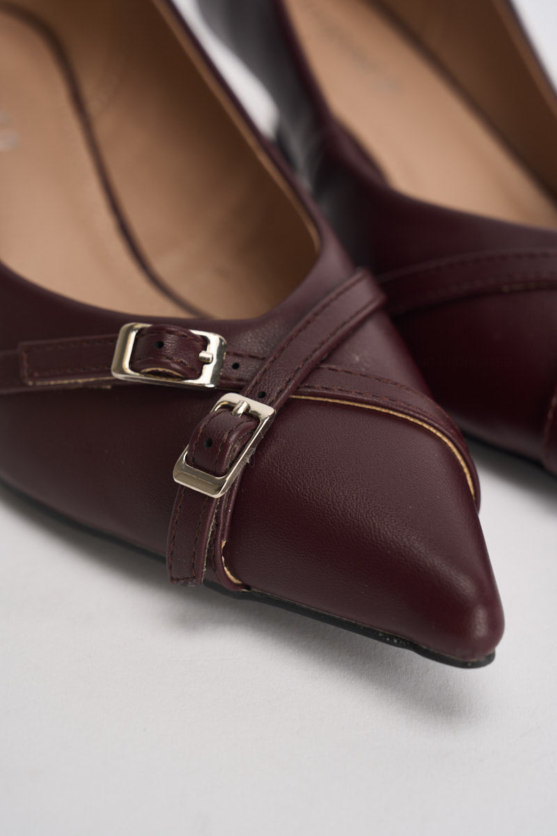 Décolleté donna con cinturini bordeaux VST028 BORDEAUX VIVIENNE D 