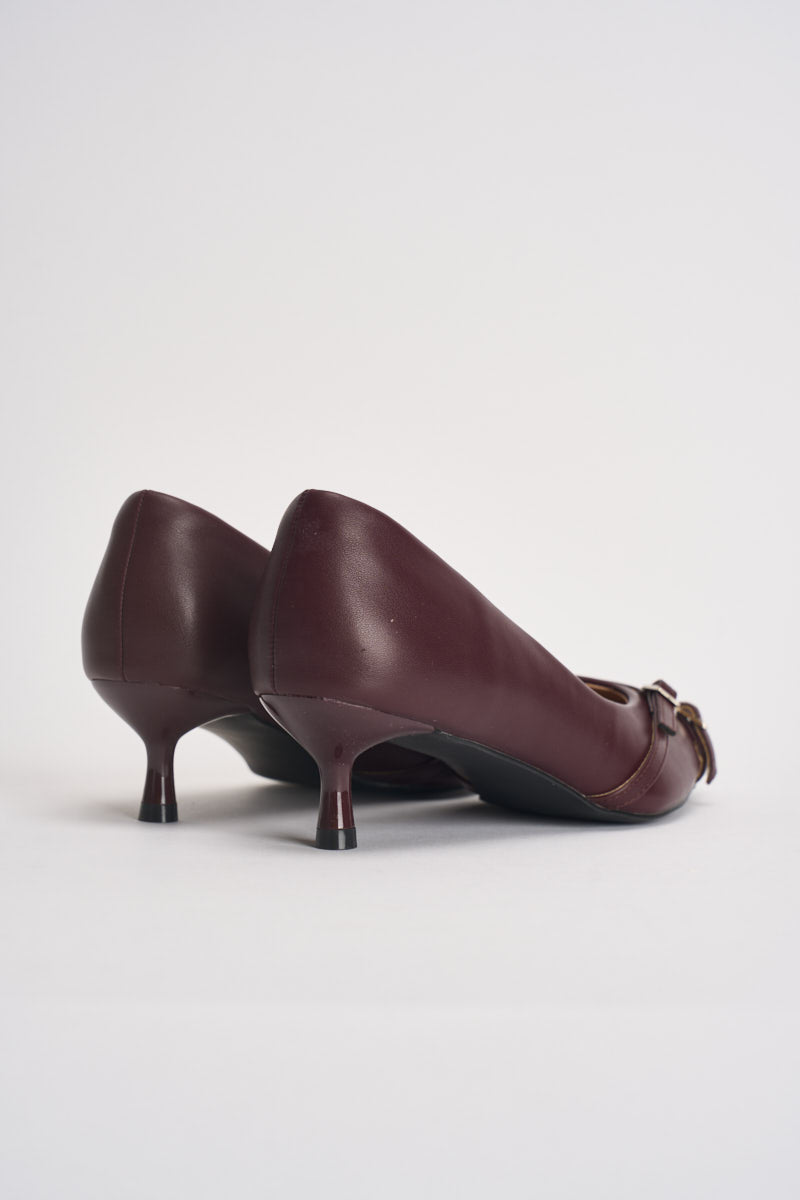 Décolleté donna con cinturini bordeaux VST028 BORDEAUX VIVIENNE D 