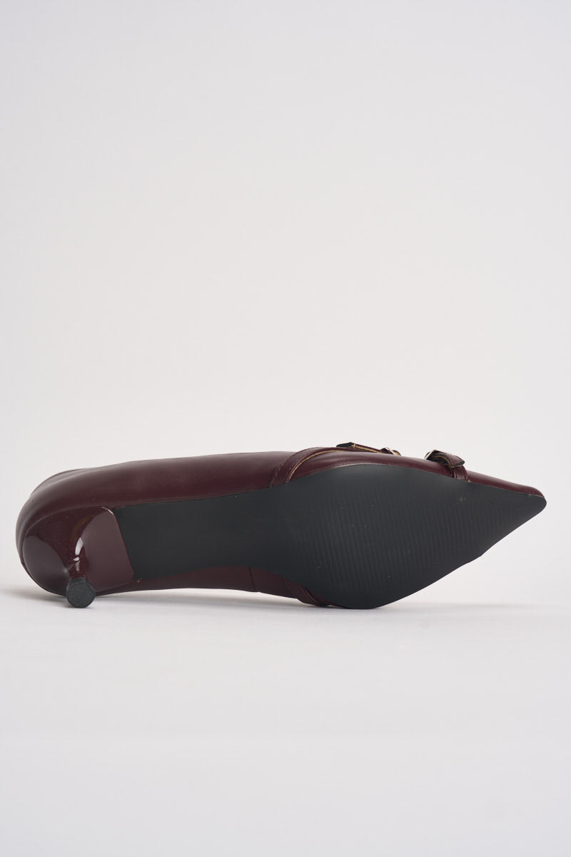 Décolleté donna con cinturini bordeaux VST028 BORDEAUX VIVIENNE D 