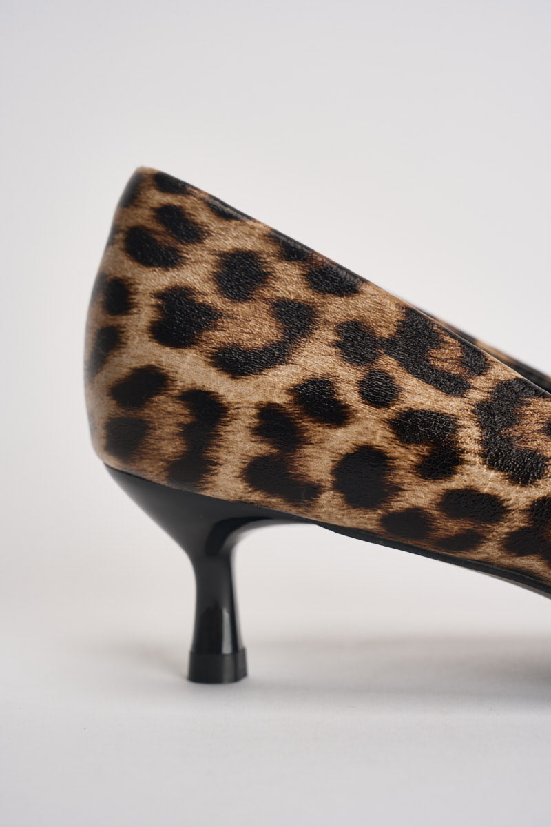 Décolleté donna animalier con cinturini VST028 MACULATO VIVIENNE D 