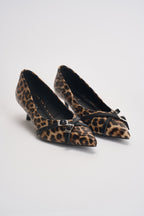 Décolleté donna animalier con cinturini VST028 MACULATO VIVIENNE D 
