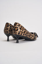Décolleté donna animalier con cinturini VST028 MACULATO VIVIENNE D 