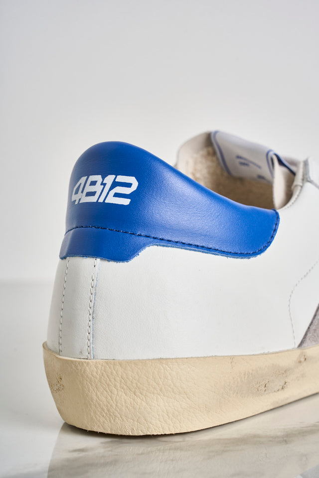 4B12 men's leather sneakers