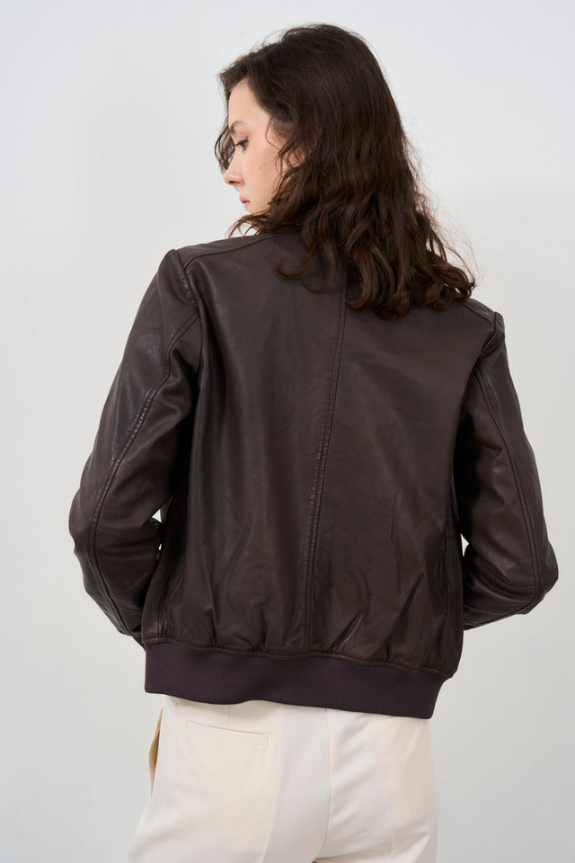 BOMBOOGIE Women's leather jacket