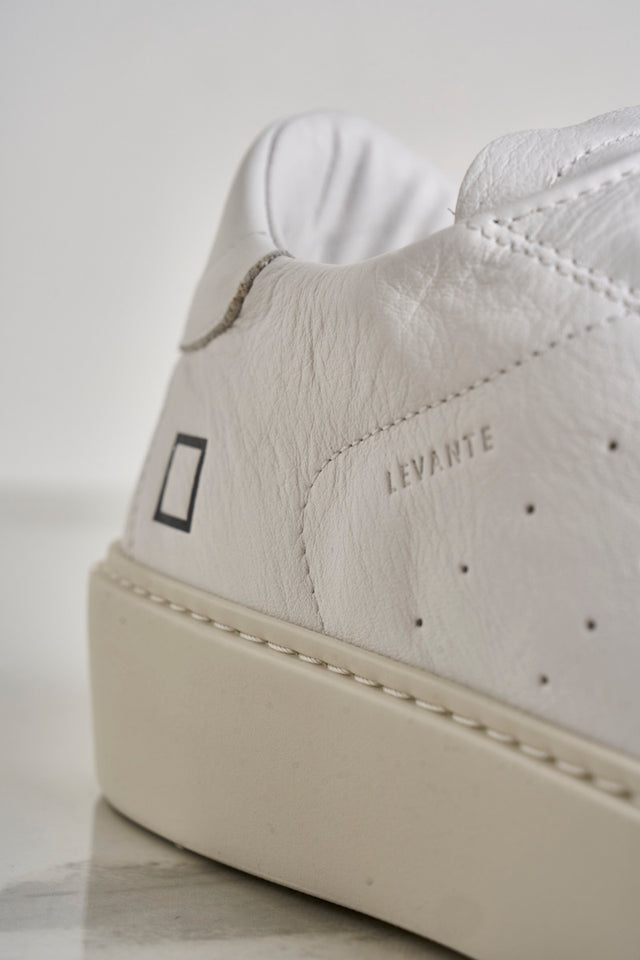 Levante calf men's sneakers in white