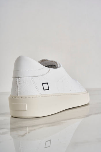 Levante calf men's sneakers in white - 9