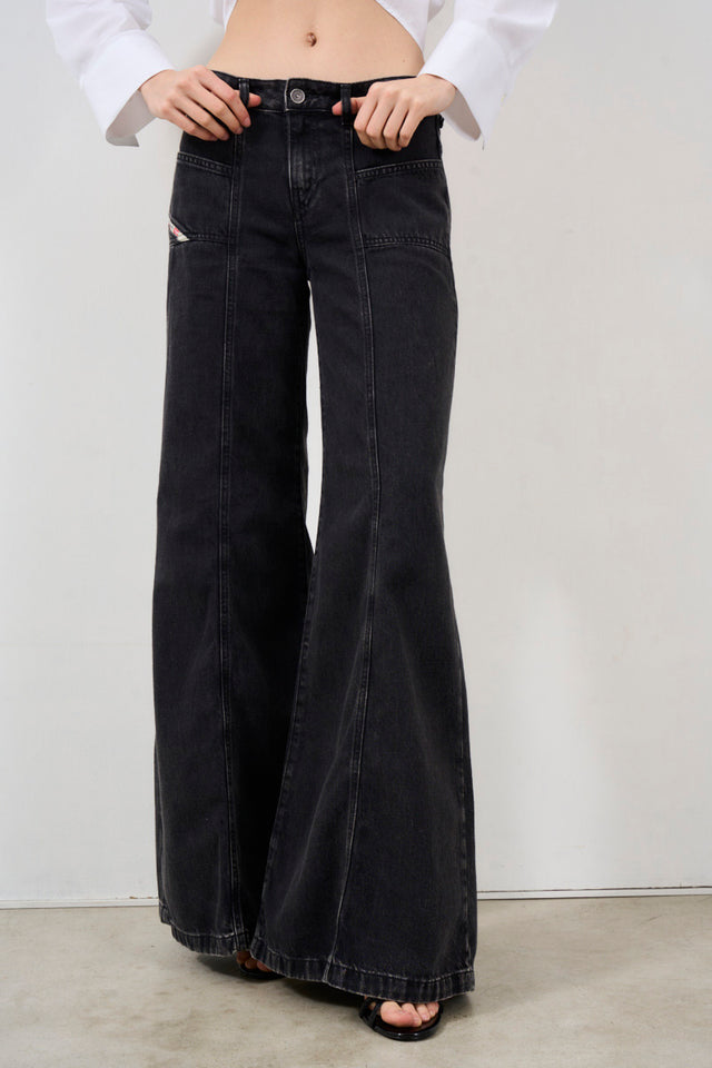 D-Akii Bootcut And Flare women's jeans<br>