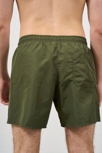 Men's military green boxer costume with maxi logo - 3