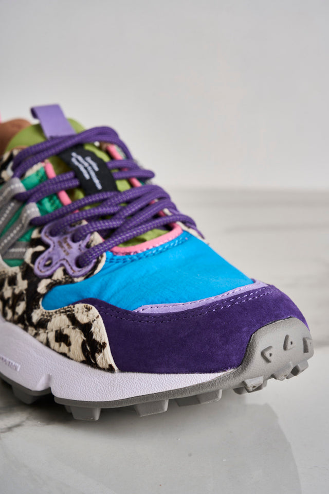 Sneakers donna Yamano 3 in suede multicolor