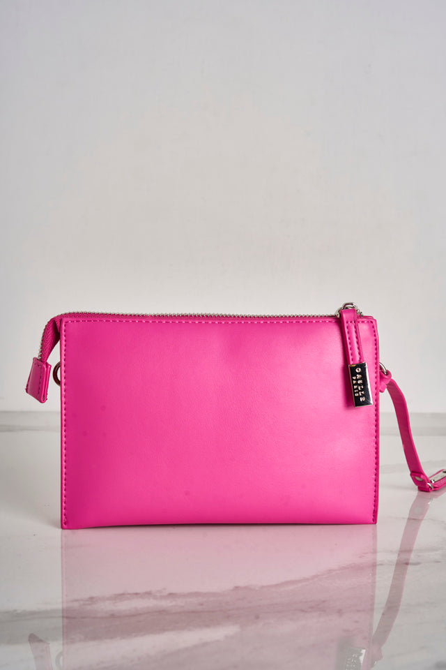 Women's mini clutch bag in eco-leather