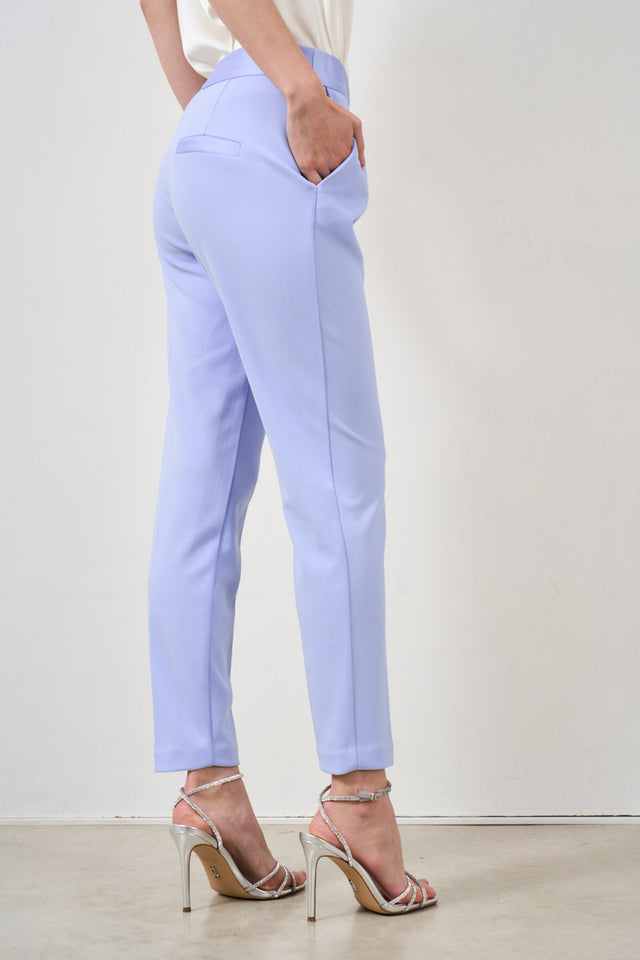 IMPERIAL Pantalone donna straight monocolour con tasche verticali