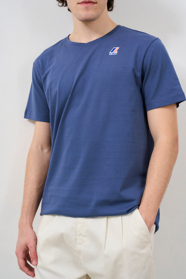 T-shirt uomo edouard blu