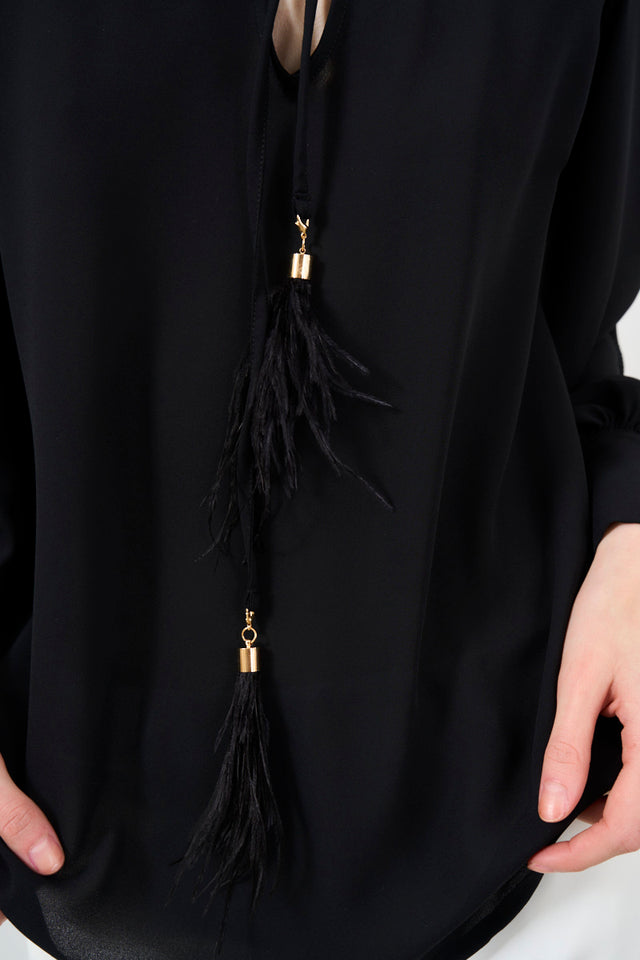 LIU JO Women's blouse with tassel