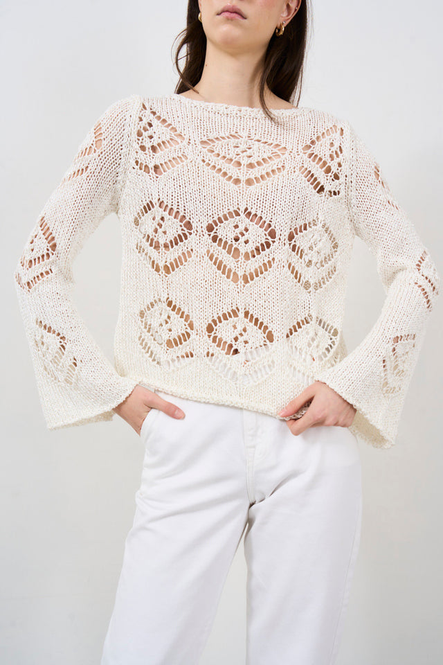 Crochet women's sweater